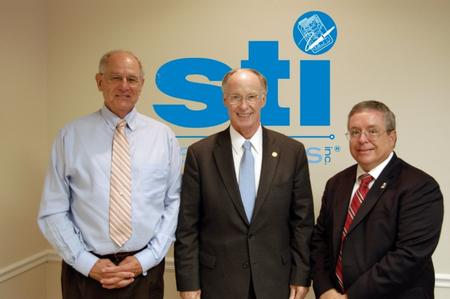 Larry Frederick, Governor Bentley, and David Raby